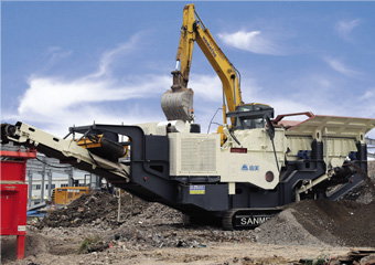 MP系列履带式移动破碎站