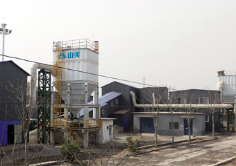 天津首钢建筑固废绿色循环再利用示范生产线