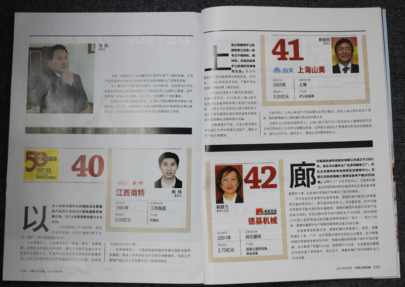 益达注册荣获中国工程机械制造商50强