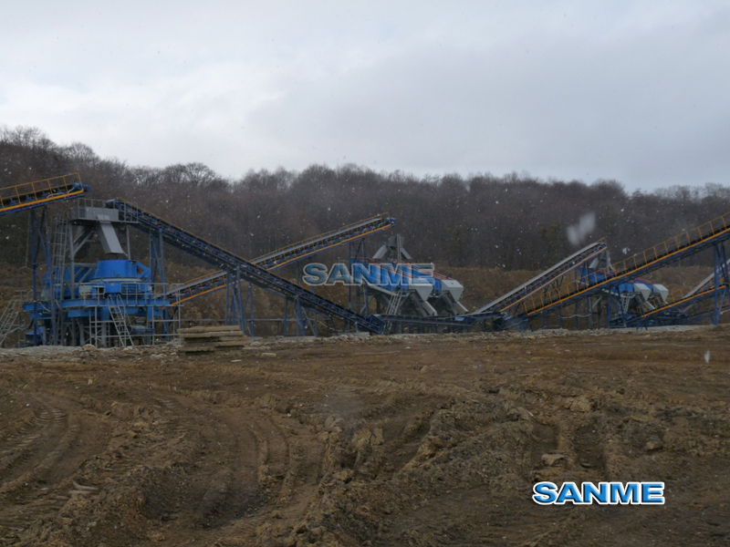 热烈庆祝益达注册在俄罗斯蛇纹岩破碎筛分项目正式启动