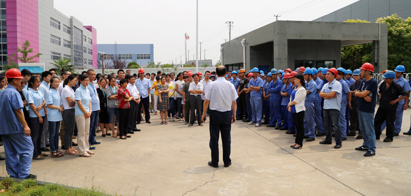益达注册举办2015年度消防演习