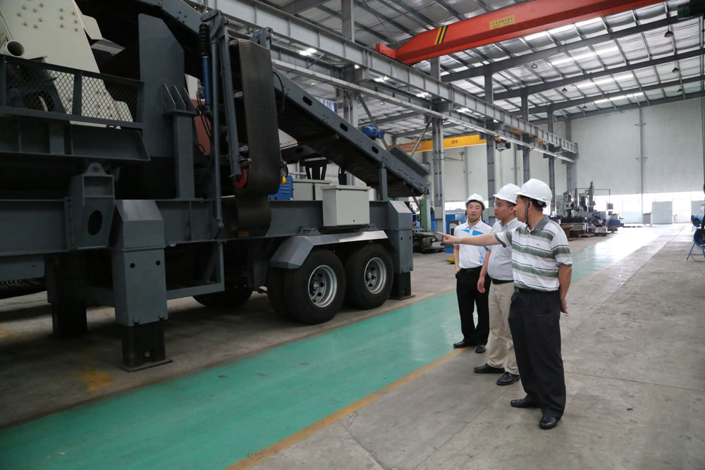 建筑垃圾资源化委员会秘书长赴益达注册考察