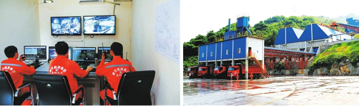 益达注册客户建渝黔地区代表性环保砂石骨料生产基地