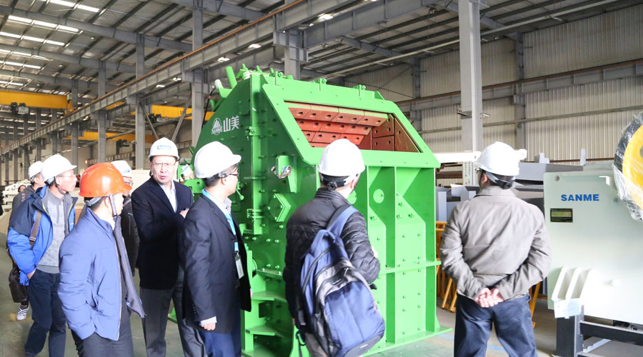 天津市绿容局总工唐家富一行领导莅临益达注册调研座谈建筑垃圾资源化处理