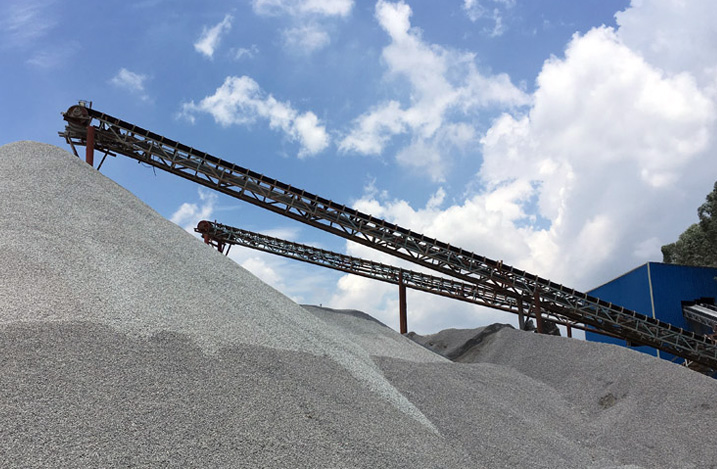 益达注册股份高性能破碎设备助力广东时产1700吨花岗岩骨料项目