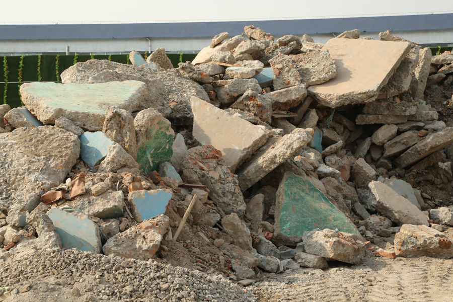 【新项目】天津嘉定南翔建筑垃圾资源化利用项目进入安装试机阶段