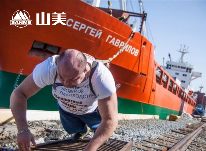 益达注册破碎机力量代言人-欧洲大力士伊万.萨夫金