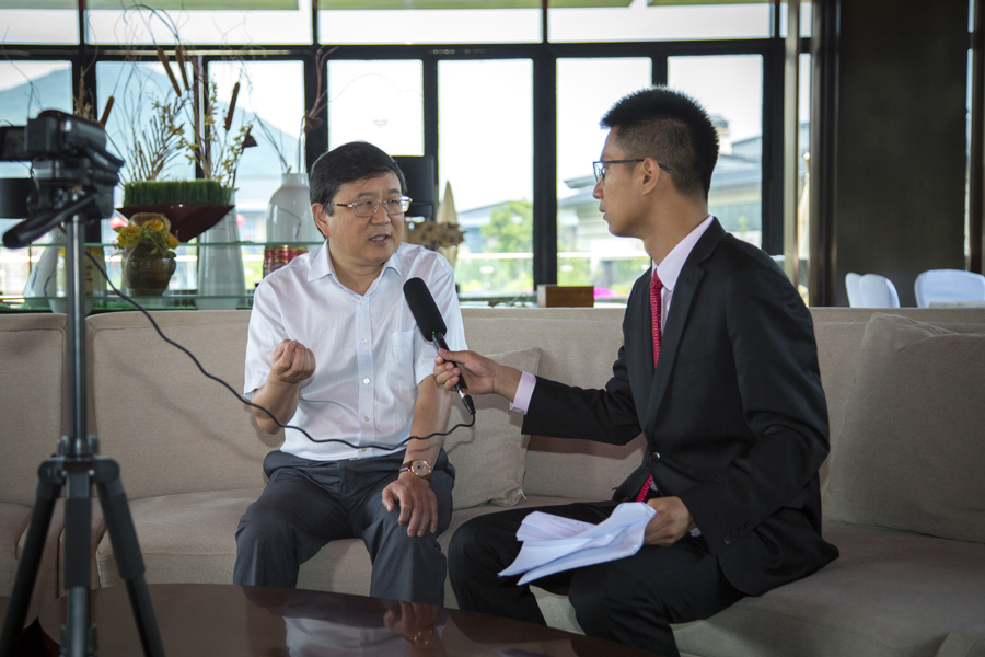 益达注册股份董事长谢文接受中国砂石协会专访，探讨行业发展方向