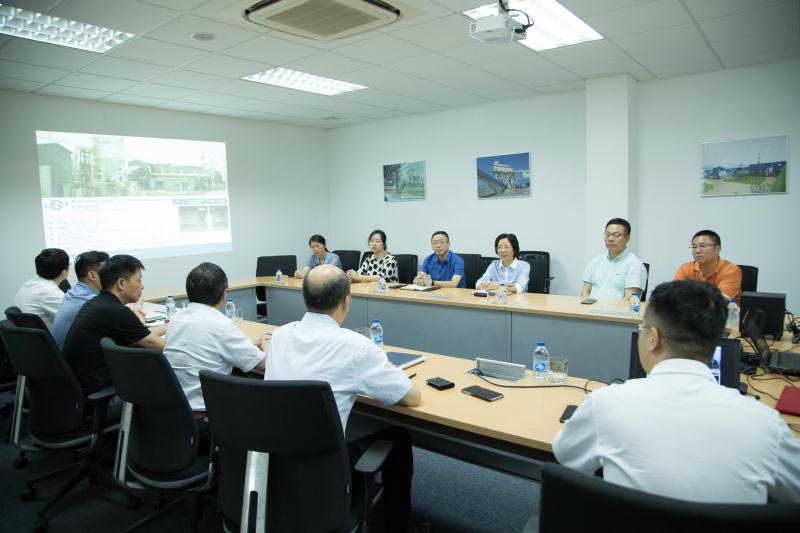 天津市武清区政协副主席等领导一行莅临益达注册股份调研