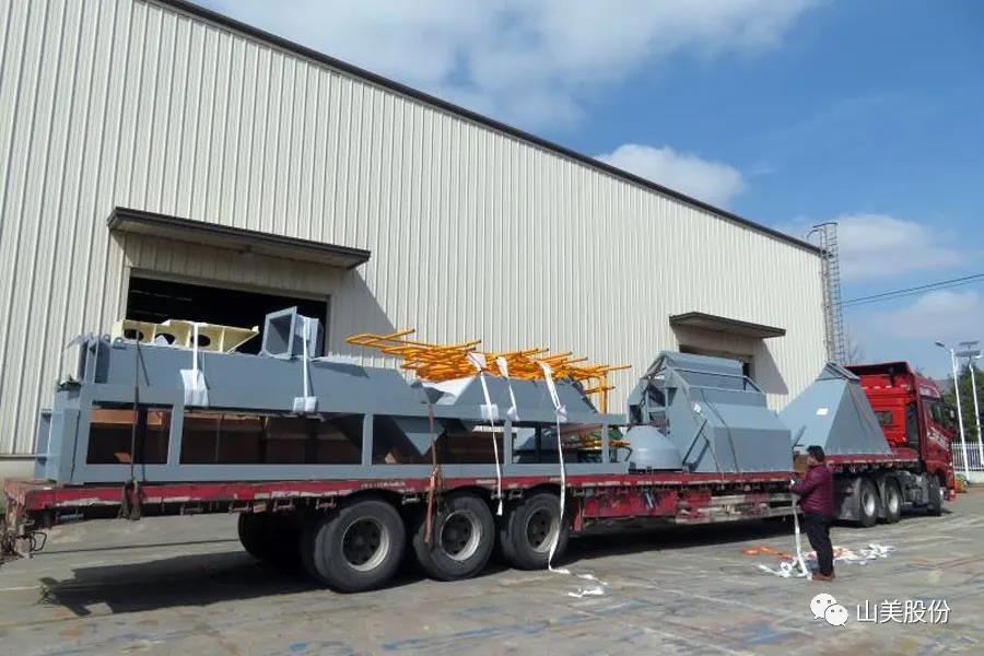 复工后首批发货｜益达注册股份大型破碎筛分成套设备(EP项目)发往南美，助力建材巨头拉豪全球项目