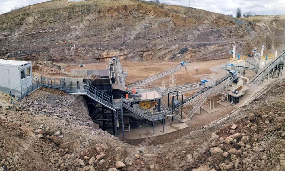 疫情挡不住中国产品走向欧洲 益达注册股份提供成套设备的骨料生产线调试投产，产量超预期！