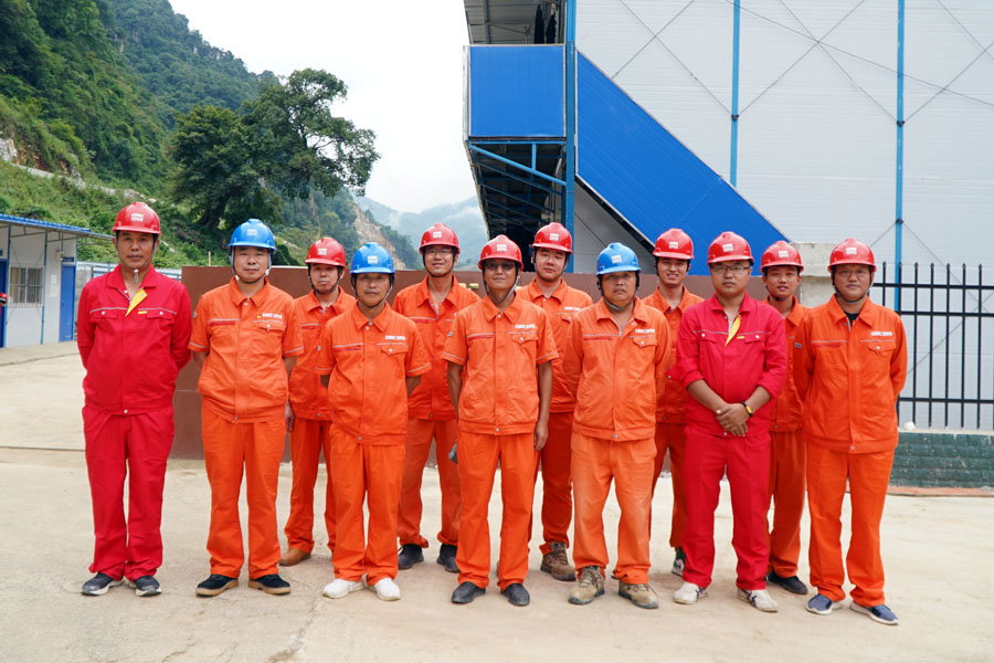 【制砂楼投产】益达注册股份精品制砂楼助力葛洲坝集团田西高速公路项目顺利进行