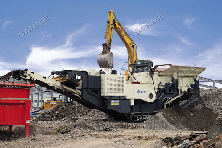 益达注册股份高性能破碎筛分装备助力南京建筑固废资源化