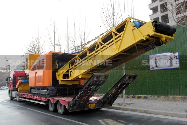 颠覆传统装车方式，益达注册履带式取料机助您实现降本增效、节能减排！