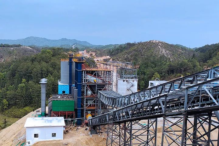 砂石同出|益达注册股份承建的武平华润楼站式机制砂生产项目进展顺利