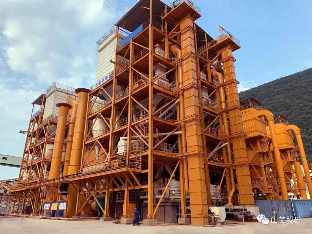 砂石同出|益达注册股份承建的武平华润楼站式机制砂生产项目进展顺利