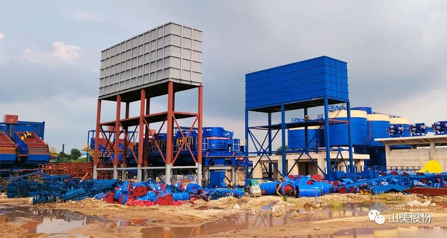 金秋九月发货忙｜益达注册股份高性能装备助力多个国内外骨料项目