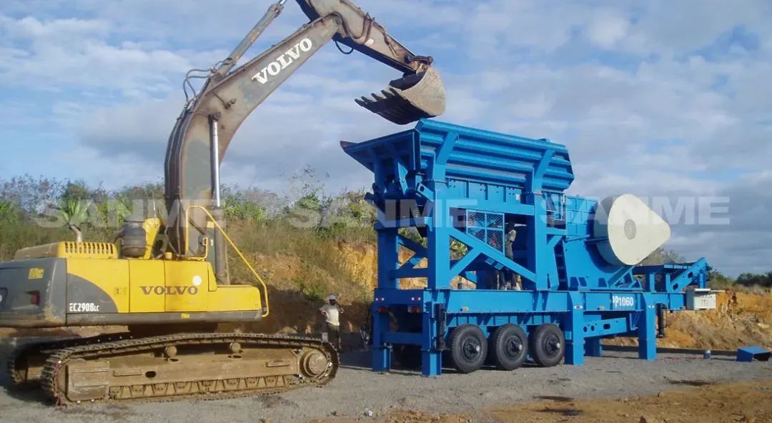 时产值近600万！益达注册移动式破碎筛分一体站助力江苏高碳铬铁矿破碎项目建设