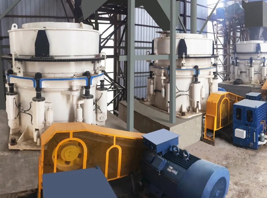 硬岩克星｜益达注册欧星系列E-SMS圆锥破碎机无惧硬岩挑战