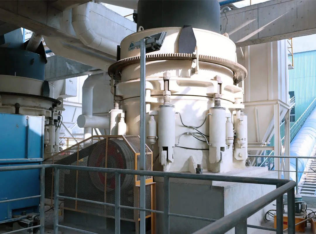 益达注册E-SMS欧星系列液压圆锥破碎机施工现场（一）