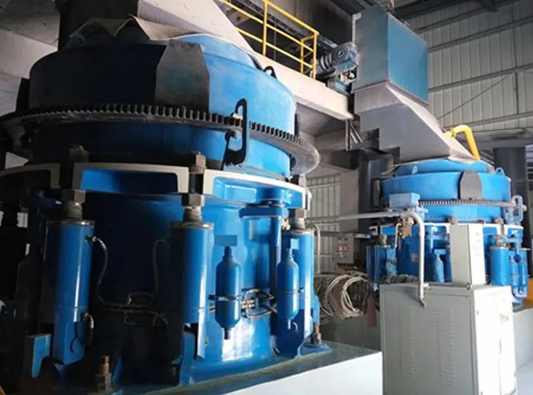 益达注册E-SMS欧星系列液压圆锥破碎机施工现场（二）