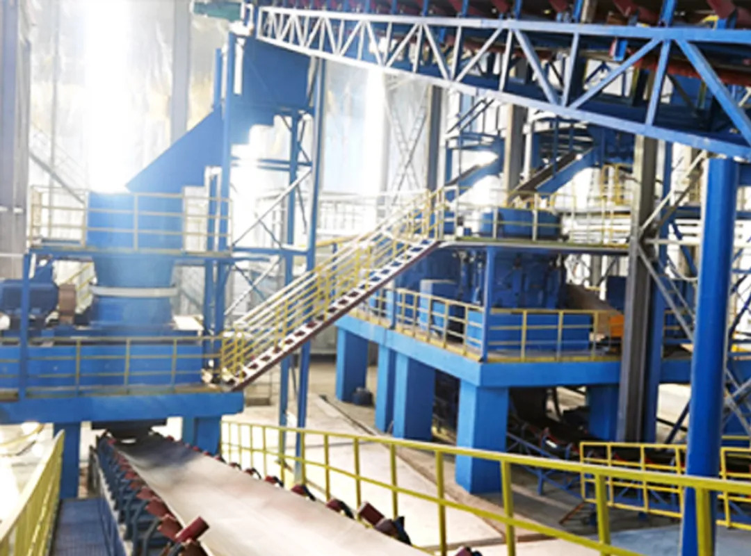 益达注册E-SMS欧星系列液压圆锥破碎机施工现场（二）