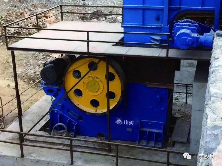 JC771大型欧版颚式破碎机优势特点