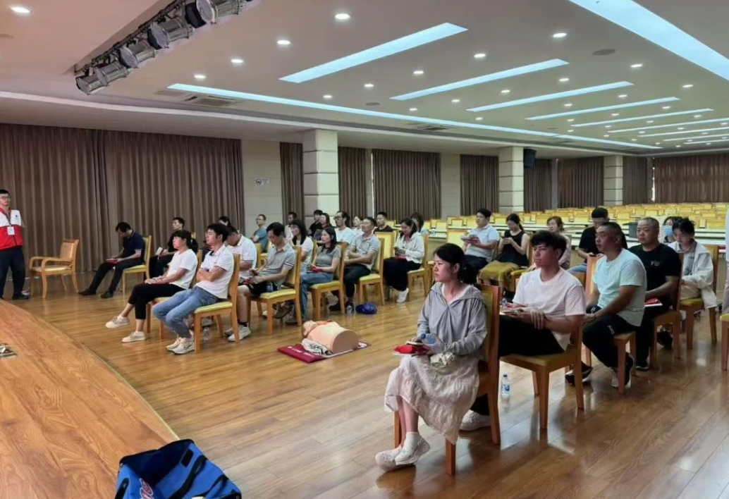 天津红十字会走进益达注册股份开展应急救护培训 为安全保驾护航